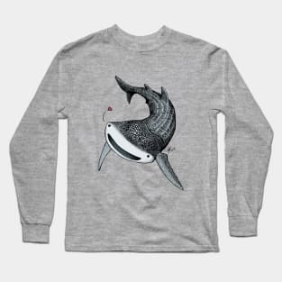 Whale Shark Love Long Sleeve T-Shirt